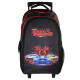 Rucksack mit Rollen Fast and Furious Schwarz 45 CM Premium-Trolley