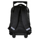 Black Fast and Furious Wheeled Backpack 45 CM High-end Trolley