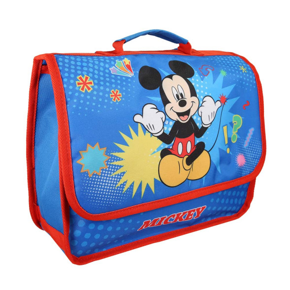 Cartable Mickey maternelle 32 CM bleu