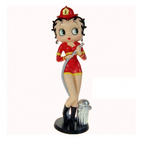 Betty Boop Feuerwehrmann Statuette