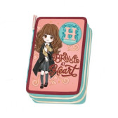 Gevulde Kuromi Mirror Etui 20 CM - 2 Vakken