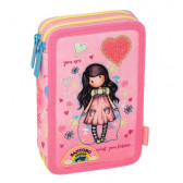 Astuccio Kuromi Specchio 20 CM Completo - 2 Scomparti
