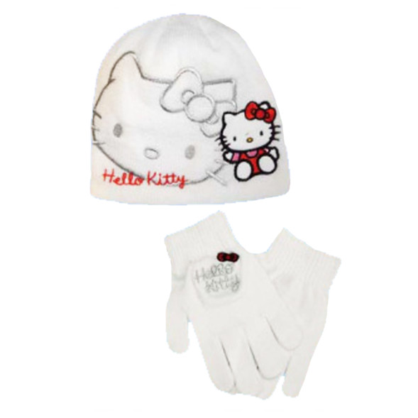 Hello Kitty gloves - colour: White