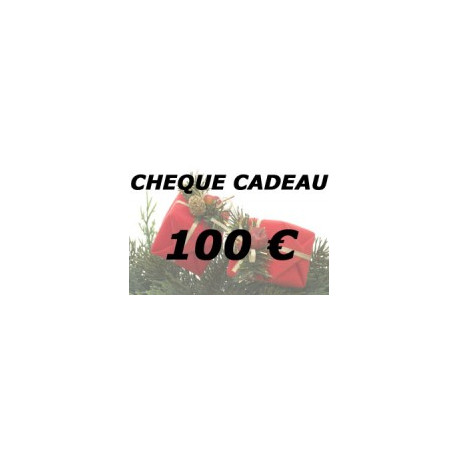 Chèque cadeau 100 €