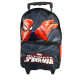 Spiderman Ultimate 38 CM nero high - school bag borsa trolley