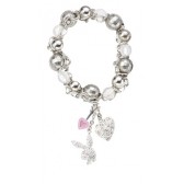 Bracelet Perles et charms Playboy