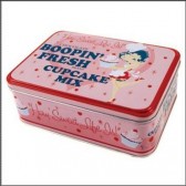 Betty Boop Cupcake-Metallbox