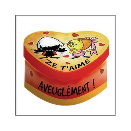 Caja de la jaula de metal corazón