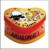 Caja de la jaula de metal corazón