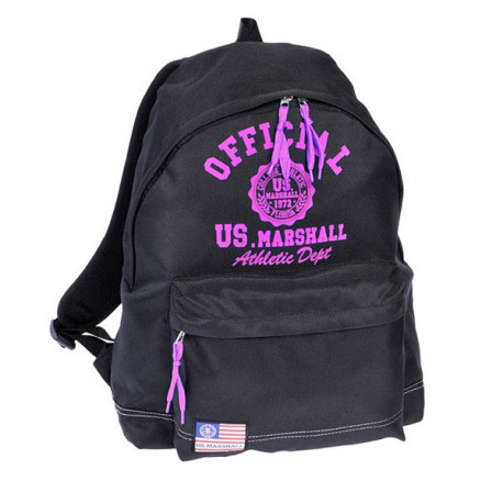 Backpack terminal US Marshall black and pink 43 CM 