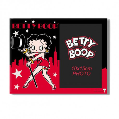 Betty Boop Star marco de fotos de cristal