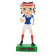 Figura a Betty Boop jugador de rugby - colección N ° 60