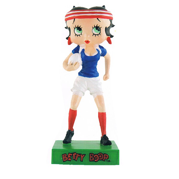 modèle joueuse de rugby neuve Figurine betty boop collection métier