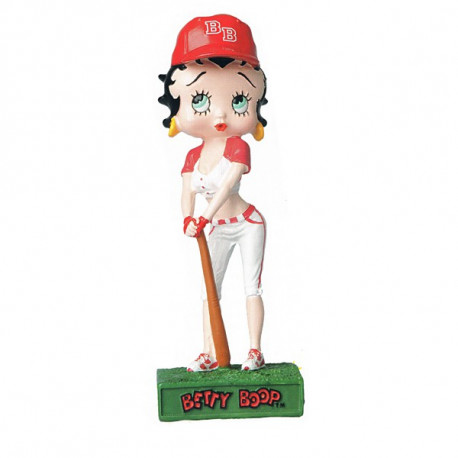 Figura a jugador de Betty Boop Baseball - colección N ° 30