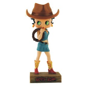 Betty Boop Dallas Cowboys Handbell Figurine - FindGift.com