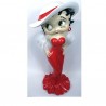 Statuette Betty Boop Madame Robe rouge 98 CM