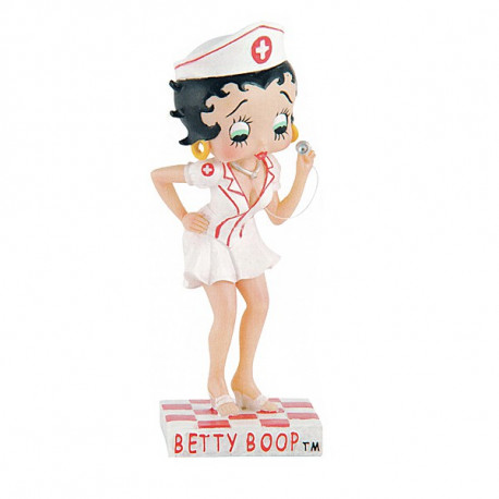 BB17 Figürchen Betty Boop Harz in Ovp MIB 15 cm Ca Krankenschwester 