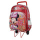 Rollen Schulranzen Minnie Traveler rot 40 CM - Trolley