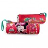 Trousse ronde Minnie rouge 21 CM Traveler