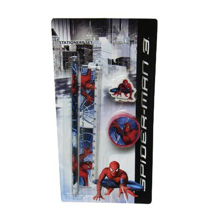 Set papeterie Spiderman 3