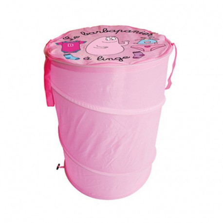 Laundry basket candy floss pink