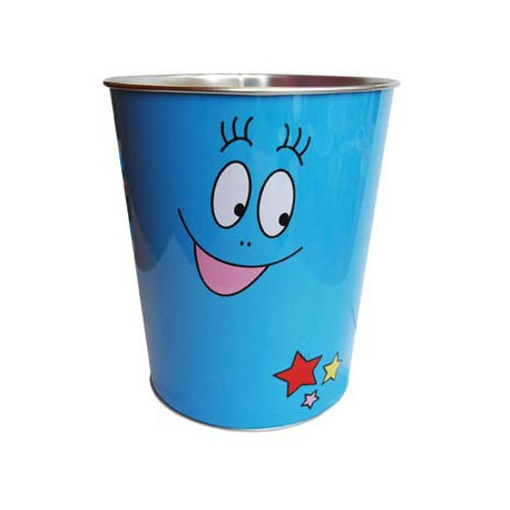 Papierkorb Metall Barbibul Blau papierkorb metall barbibul blau