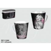 2 tazas Marilyn Monroe caja de regalo