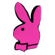 Cuscino rosa coniglietto Playboy