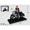Figurine Johnny Hallyday Moto