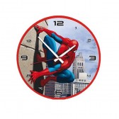 Reloj de pared de Spiderman lucha 32 CM.