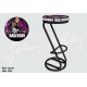 Johnny Hallyday Bar Stool Purple