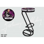 Johnny Hallyday Bar Stool Purple