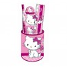 Set scolaire pot a crayons Charmmy Kitty
