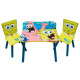 Set mesa + 2 sillas Bob esponja