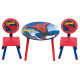 Set table + 2 chairs Spiderman