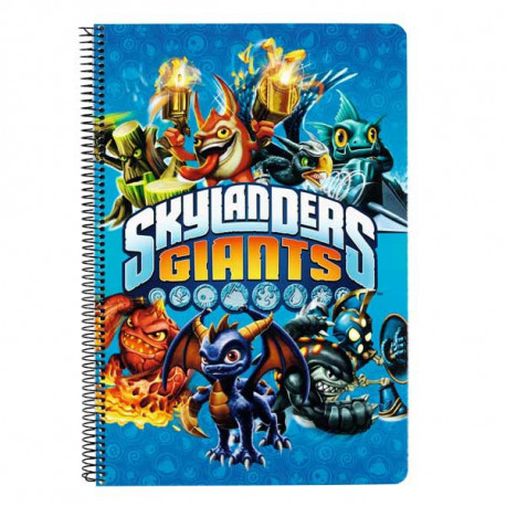 Spiralhefte A4 Skylanders Grand Logo