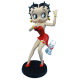 Betty Boop red dress with Pudgy statuette