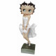 Statue-Betty Boop-weißen Kleid