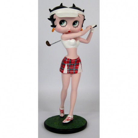 Statuette Betty Boop Golfeuse