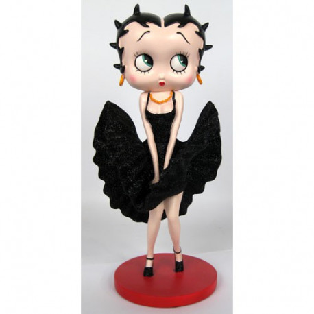 Statuette Betty Boop Cool Breeze - Schwarzes Kleid