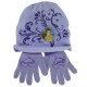 Ensemble bonnet et gants Princesse Violet