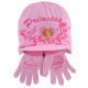Tutti cappello e guanti principessa rosa