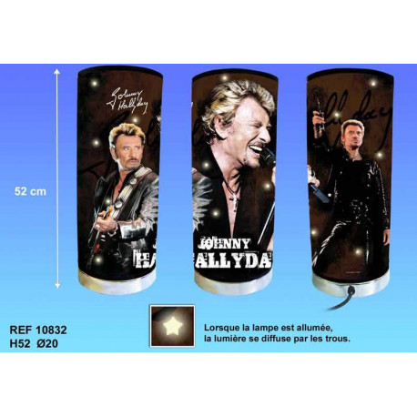 Lamp reus Johnny Hallyday Chanteur