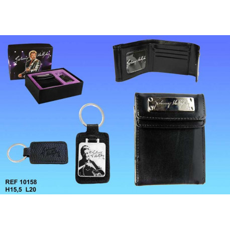 Geschenk-Johnny Hallyday-Portfolio-S&auml;nger