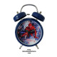 Alarm clock blue Spiderman 18 CM