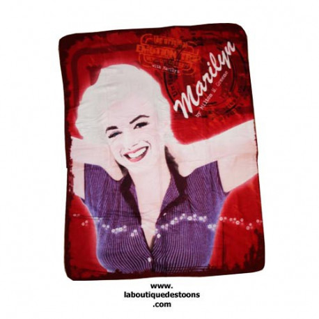 Fleece blanket Marilyn Monroe