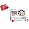 Dérouleur papier WC Betty Boop blanc