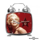 Réveil métal Marilyn Monroe Legend