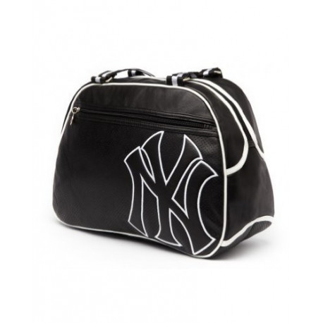 New York Yankees zwart 42 CM schoudertas stijl leer