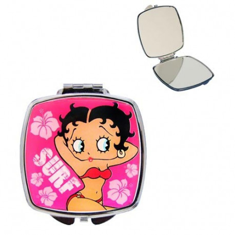 Mirror Betty Boop Pink Surf